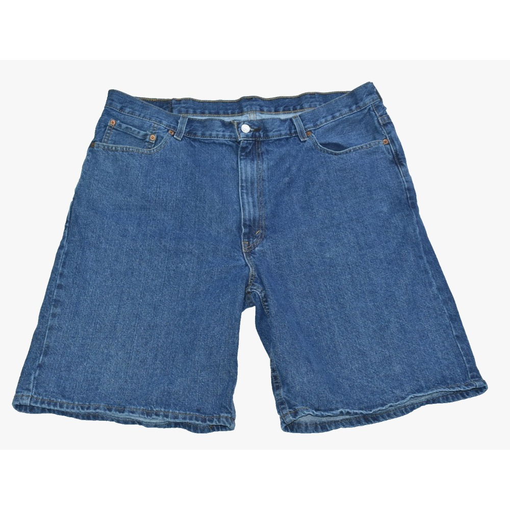 Levi's 550 Denim Shorts Jorts Men's Shorts Size 42 Blue Denim Bermuda